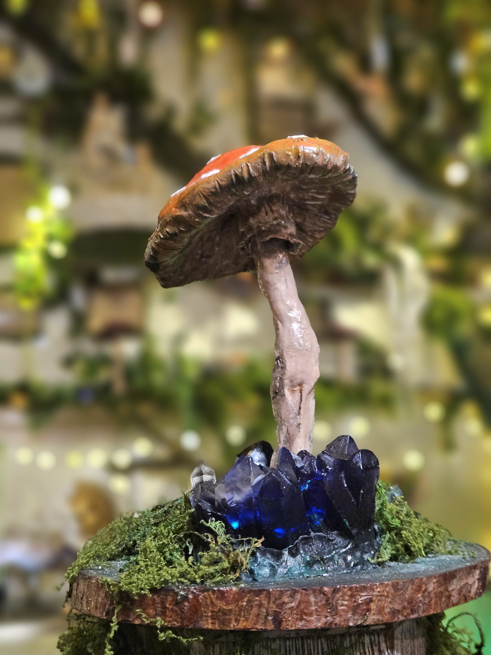 'Pico' handmade Amanita Fly Agaric Mushroom Sculpture - Image 4
