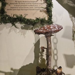 Arda mushroom sculpture